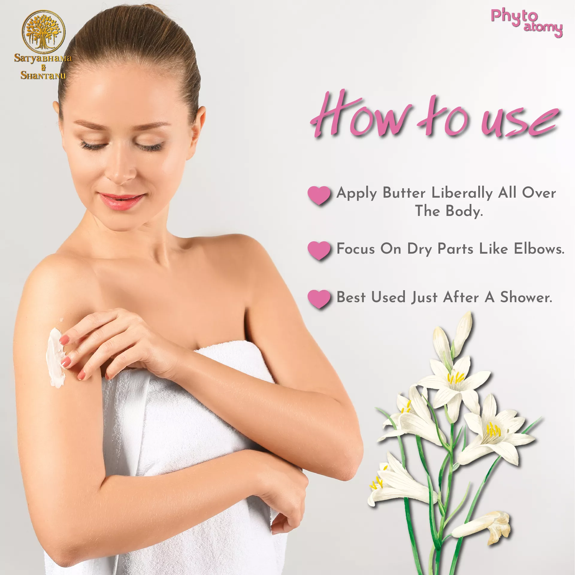 RBV B2B English Tuberose Body Butter  (250g)-12 Pcs.